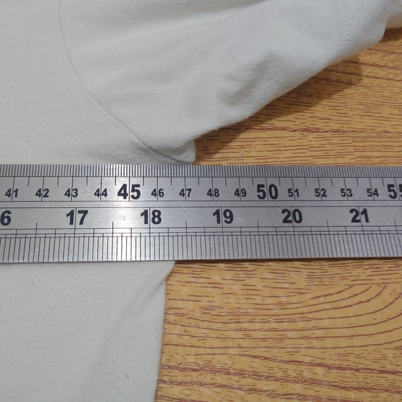 Nike T-Shirt Short Sleeve Fuzzy Logo Spellout Swoosh White Men's Small Crew Neck - Picture 8 of 12